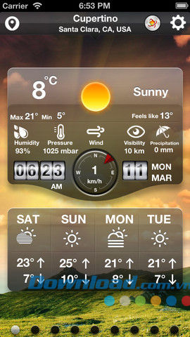WeatherCast HD Free for iOS