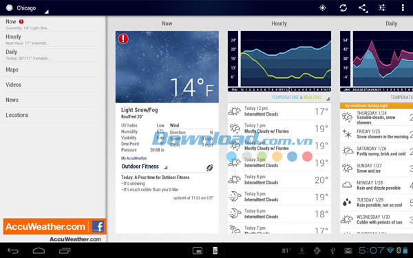 WeatherBug for Android