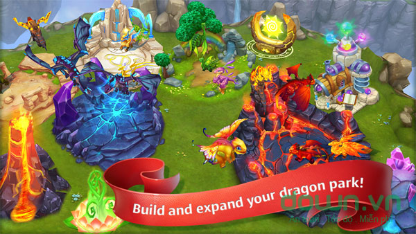 [Game Android] Dragons World - Thế Giới Rồng Hack Bất Tử