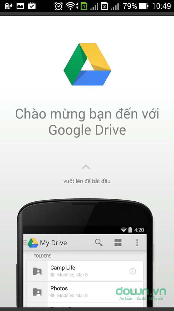 Hướng dẫn lưu trữ dữ liệu trực tuyến bằng Google Drive